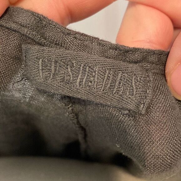 CP Shades Linen Maxi Dress Gray Sleeveless Pockets Minimalist Lagenlook MEDIUM - Picture 8 of 11